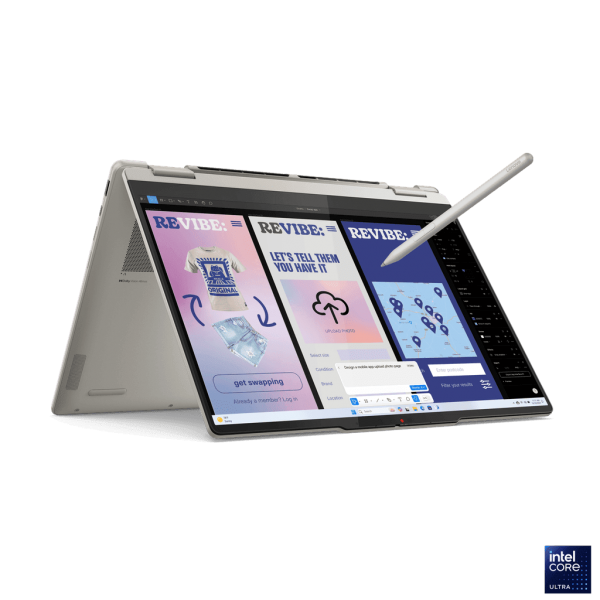 Lenovo YOGA 7 2-in-1 14ILL10 Touch*OLED 2.8K 1100nits CoreUltra7-258V 32GB SSD1TB W11 +YogaPen 3Y-PremiumCare Seashell